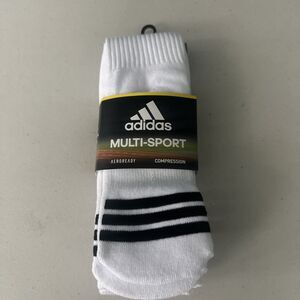 Adidas Unisex Rivalry Field Multi-Sport OTC Socks (2 Pairs)